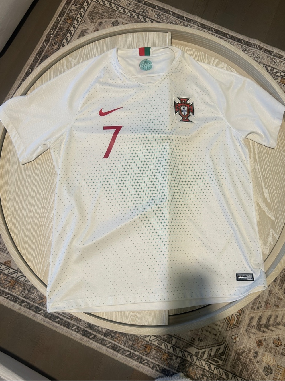 Nike Cristiano Ronaldo Portugal 2018/2019 Jersey wit